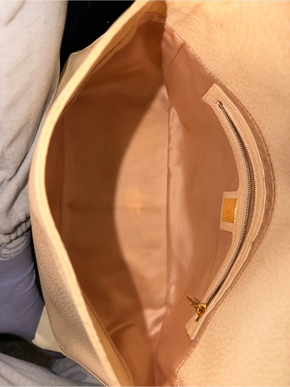 Fendi hardware inlay cream